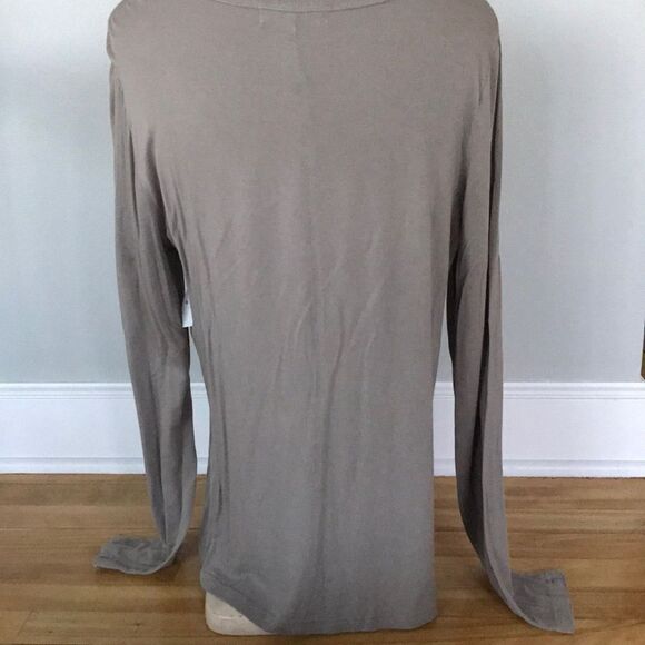 Sacred Threads light brown long sleeve tunic, S - Picture 3 of 3